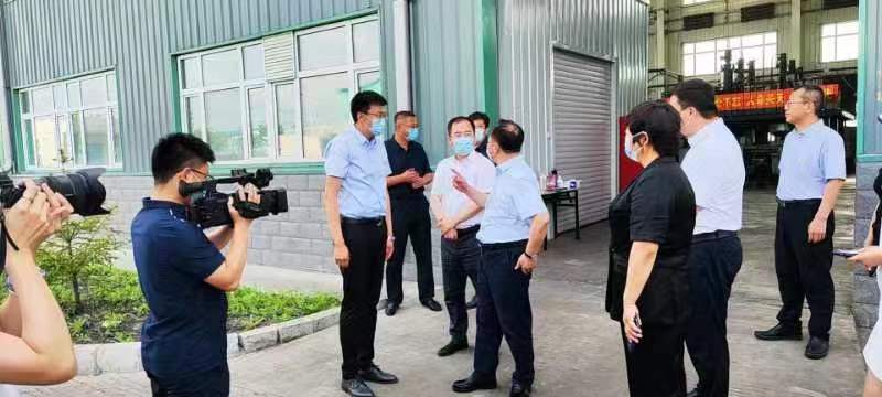 市政府主要领导鲁长友、关集双深入企业调研工作(图4)