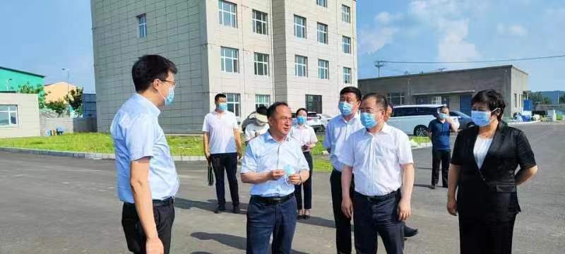 市政府主要领导鲁长友、关集双深入企业调研工作(图8)